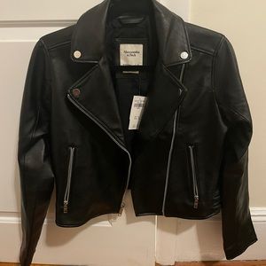 The Faux Leather Moto Jacket